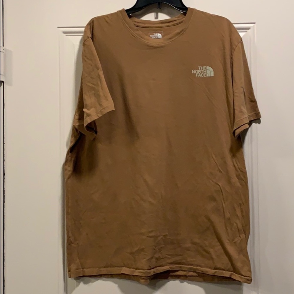Brown North Face Tshirt